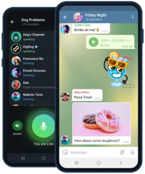 Telegram App auf iPhone im App Store