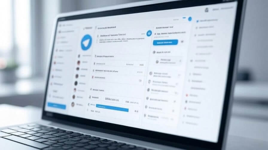 Telegram Desktop im Windows-Arbeitsplatz